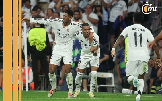 Real Madrid se enfrentó ante Stuttgart en la J1 de la Champions League (AFP)