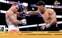 Bivol y Canelo, en su primera pelea (AFP)