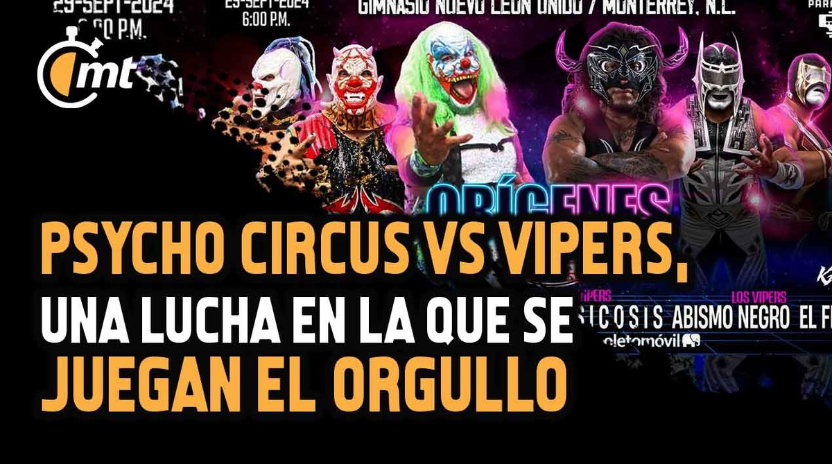 Psycho Circus vs Vipers, una lucha por el orgullo