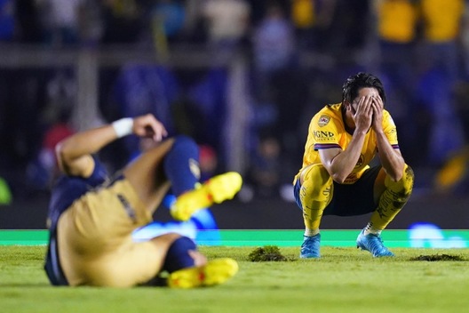 Alan Cervantes, incrédulo en el Clásico Capitalino (Imago7)