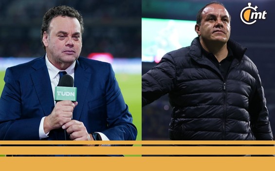 Faitelson y Cuauhtémoc (Foto: Imago7)