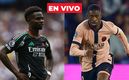 Arsenal vs. PSG (Agencias).