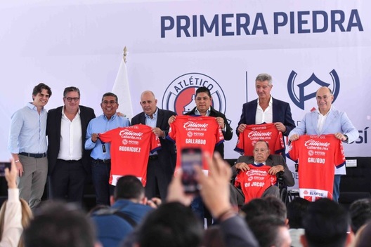 Presentación de la ciudad deportiva del Atlético de San Luis (Imago7)