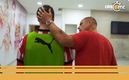 Chicharito Hernández platica con la Hormiga tras su lesión (Captura)
