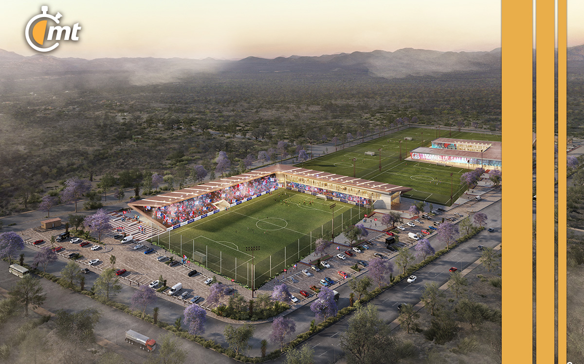 Atlético San Luis pone la primera piedra de su nueva ciudad deportiva