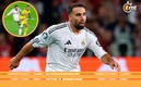 Dani Carvajal estará alejado varios meses de las canchas (AFP | X)