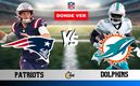 A qué hora y dónde ver New England Patriots vs Miami Dolphins EN VIVO. Foto: Especial