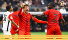 Thomas Müller aportó una asistencia en el empate ante el Frankfurt (Reuters).