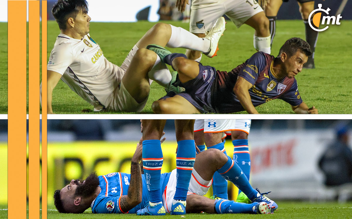 De Hobbit Bermúdez a Crosas, las lesiones escalofriantes en Liga MX