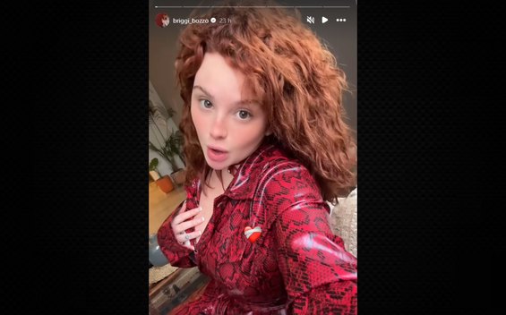 Briggitte Bozzo cambio de look tras LCDLF (IG @briggi_bozzo)