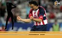 Héctor Reynoso festejando con Chivas (Mexsport)