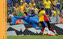 La atajada inolvidable de Ochoa a Neymar en 2014. (Foto: Mexsport)