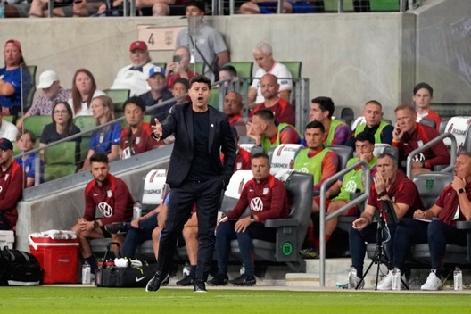 Mauricio Pochettino, en su debut como entrenador de Estados Unidos (Reuters)