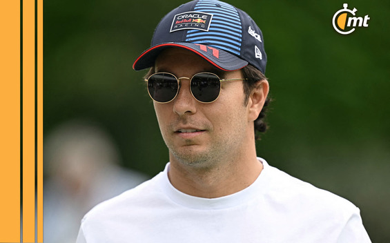 Checo Pérez, preocupado en Singapur. (Foto: AFP)