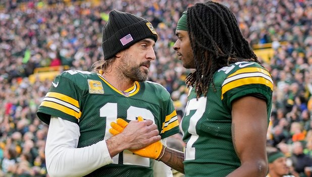Davante Adams se reunirá con Aaron Rodgers (Foto: @NFL)