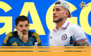 Fernando Gago quiere de vuelta a Piovi, según la prensa argentina. (Fotos: AFP e Imago7)
