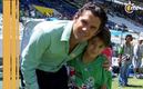 Alejandro Irarragorri junto a su hijo, quien viste una playera de Santos (X: Irarragorri)