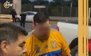 Aficionado de Tigres fue golpeado previo al Clásico Regio (Foto: Jessika Méndez)