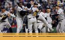 Festejos de Yankees por su título de la Liga Americana (Reuters)