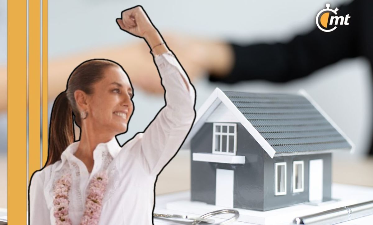 Claudia Sheinbaum lanza programa de vivienda y regularización  para facilitar el acceso a la vivienda| Foto: Especial