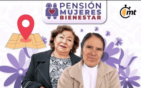 Pensión Mujeres Bienestar 2024. ¿Cómo ubico mi módulo de registro?. (FOTO): @A_MontielR/Twitter.