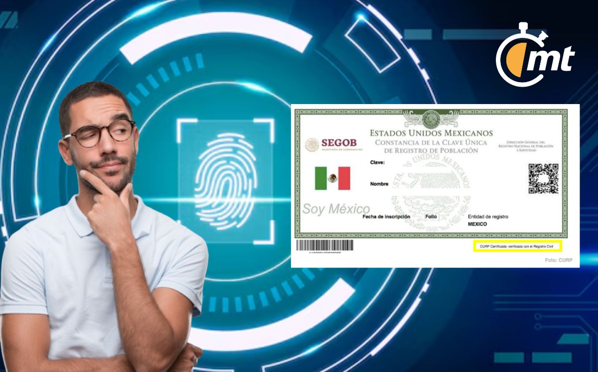 CURP con datos biométricos 2024 ¿Cómo actualizarla? (FOTO): Especial.
