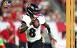 Lamar Jackson guió a los Ravens a 41 puntos (Reuters)