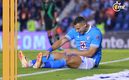 Giakoumakis se duele contra Juárez (Imago7)