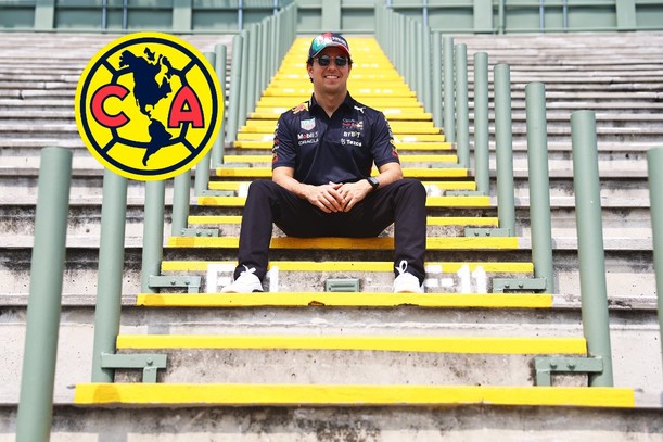 Checo Pérez, aficionado del América | @SChecoPerez
