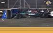 George Russel sufrió accidente en el Gran Premio de México (Foto: @F1)