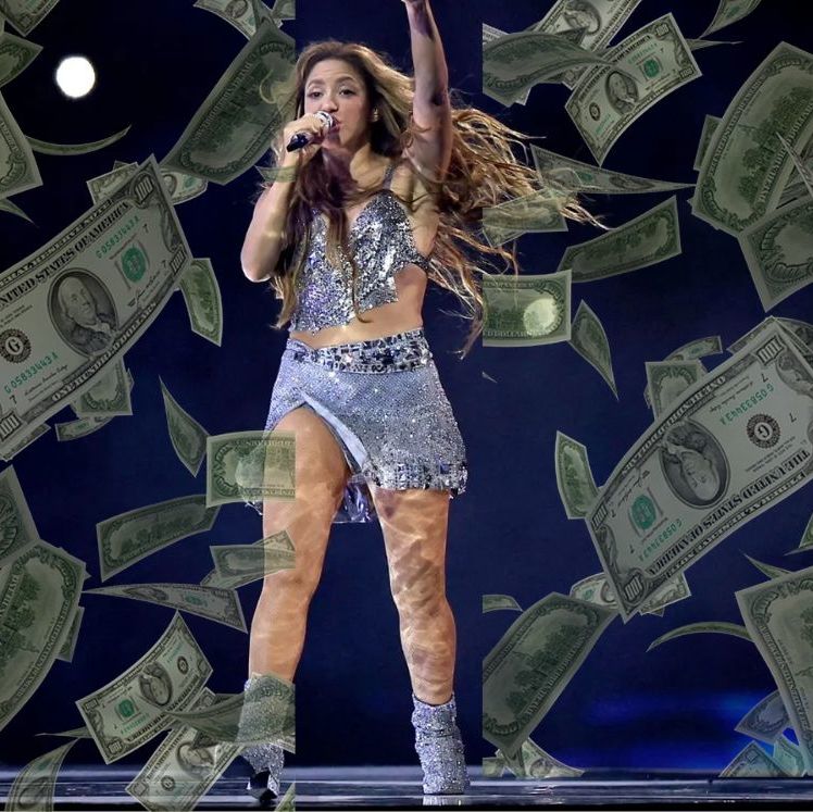 Los millones que ganó Shakira por cantar en la final de la Copa América 2024  (Foto: Especial)