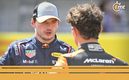 Max Verstappen conversa con Lando Norris (Reuters)