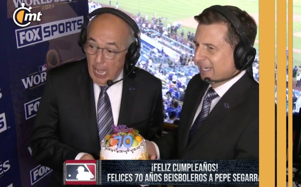 Pepe Segarra se mostró sorprendido por el detalle (Especial)