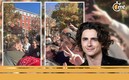 Thimotée Chalamet asiste a concurso de dobles de él, y hasta uno de ellos terminó arrestado. Foto; Especial