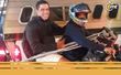 Andrés Vaca llegó en moto al América vs. Rayados (@avacav)