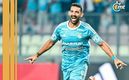 Cauteruccio festeja un gol con Sporting Cristal (@mcaute)