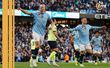Erling Haaland marcó el único gol del partido (Reuters)
