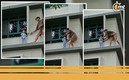 Hombre rescató a un niño que estaba al borde del precipicio en Singapur. Foto; Especial
