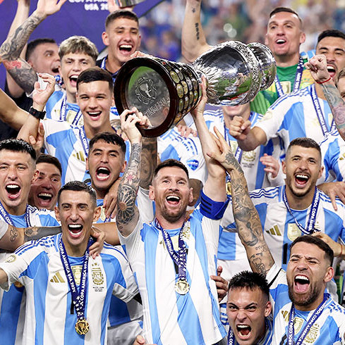 Lionel Messi conquistó su segundo título de Copa América (Reuters).