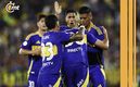 Boca Juniors festeja ante Gimnasia (@BocaJrsOficial)