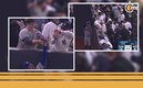 Fans son expulsados del Yankee Stadium por interferir en atrapada de Mookie Betts. Foto: Especial