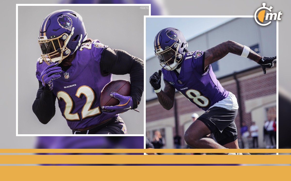 Baltimore Ravens presumen su nuevo casco para Thursday Night Football, image size:1200x747