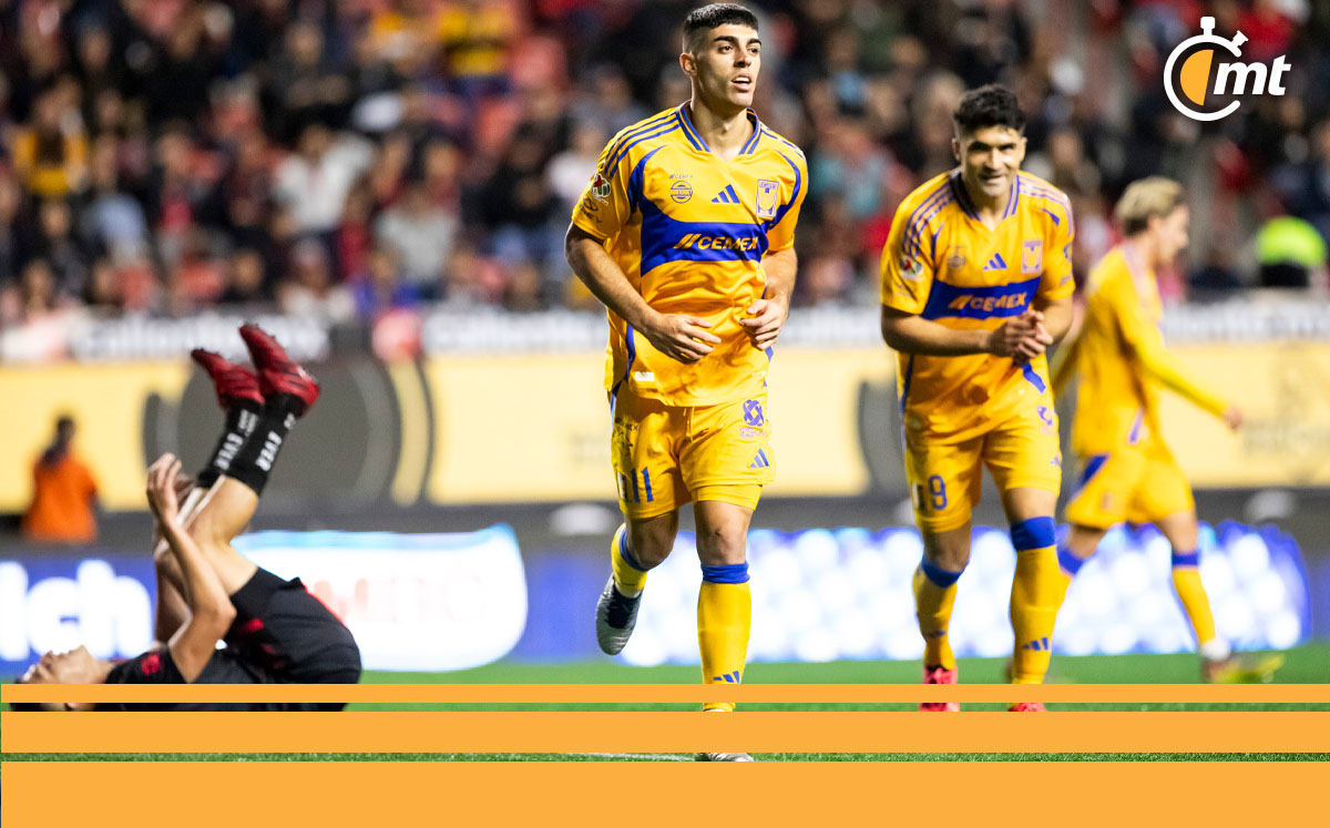 Resumen del partido Tijuana vs Tigres (0-3). GOLES