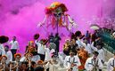 Así va la ruta del tradicional Desfile de Día de Muertos en la Ciudad de México | Foto: Luis Camacho en X |