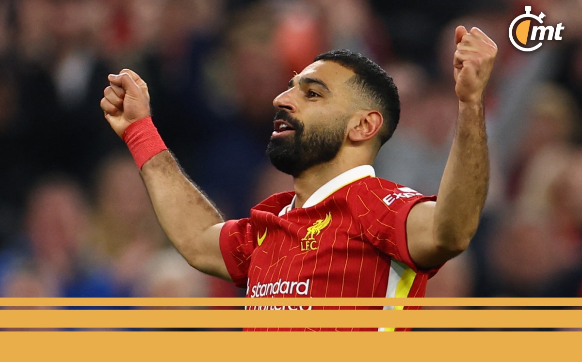 Salah volvió a brillar con el Liverpool (Foto: Reuters)