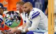 Dak Prescott no pudo terminar el juego ante Falcons (Reuters)