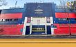 Estadio Ciudad de los Deportes con sellos de suspensión de actividades (Mexsport)
