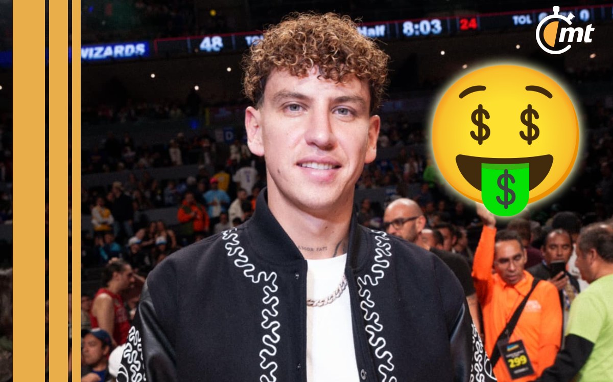 Igor Lichnovsky asistió al juego del NBA en México (Facebook NBA Mexico)