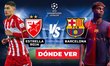 Barcelona vs Estrella Roja en vivo. A qué hora y dónde VER partido Champions League HOY