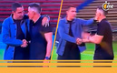 Efraín Juárez tuvo un pequeño altercado con el uruguayo Pablo Peirano (Captura X)